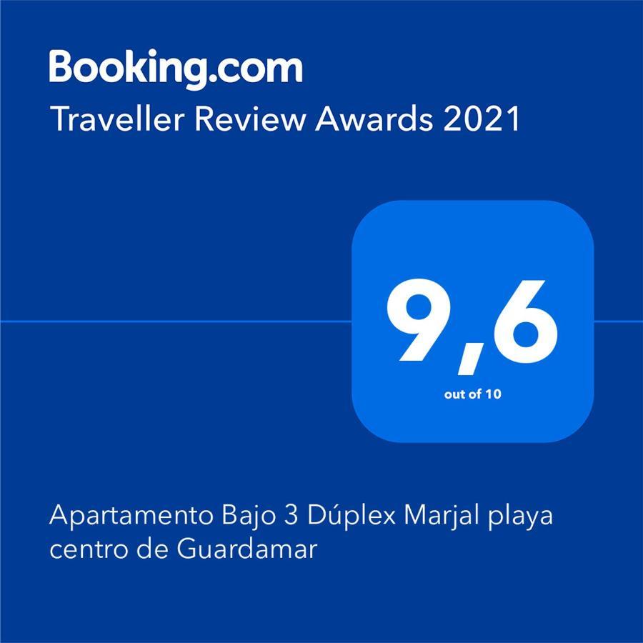 גוארדמר דל סגורה Apartamento Bajo 3 Duplex Marjal Playa Centro De Guardamar מראה חיצוני תמונה